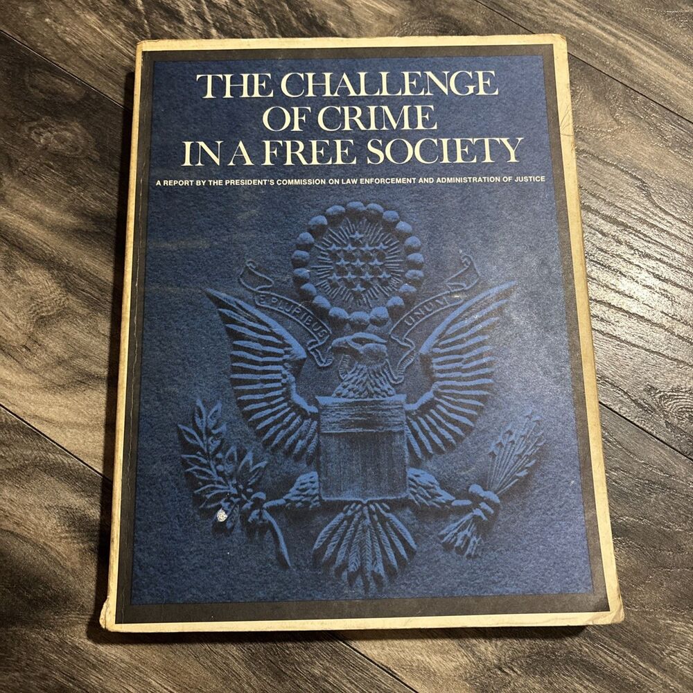 1967 The challenge of crime in a free society Paperback